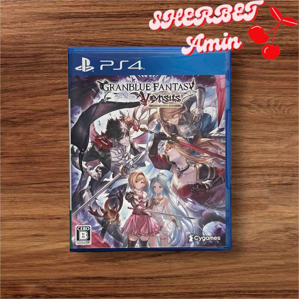 แผ่นเกม ps4 มือสอง / Granblue Fantasy Versus : Legendary Edition / zone 2 (🇯🇵)