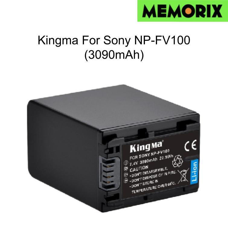 Kingma For Sony NP-FV100 (3090 mAh) Rechargeable Li-ion battery