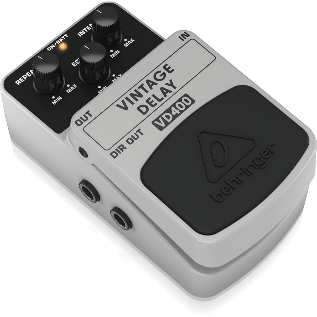 เอฟเฟคเสียง DELAY สไตล์วินเทจ #VD-400 ยี่ห้อ BEHRINGER Vintage Analog Delay Effects Pedal