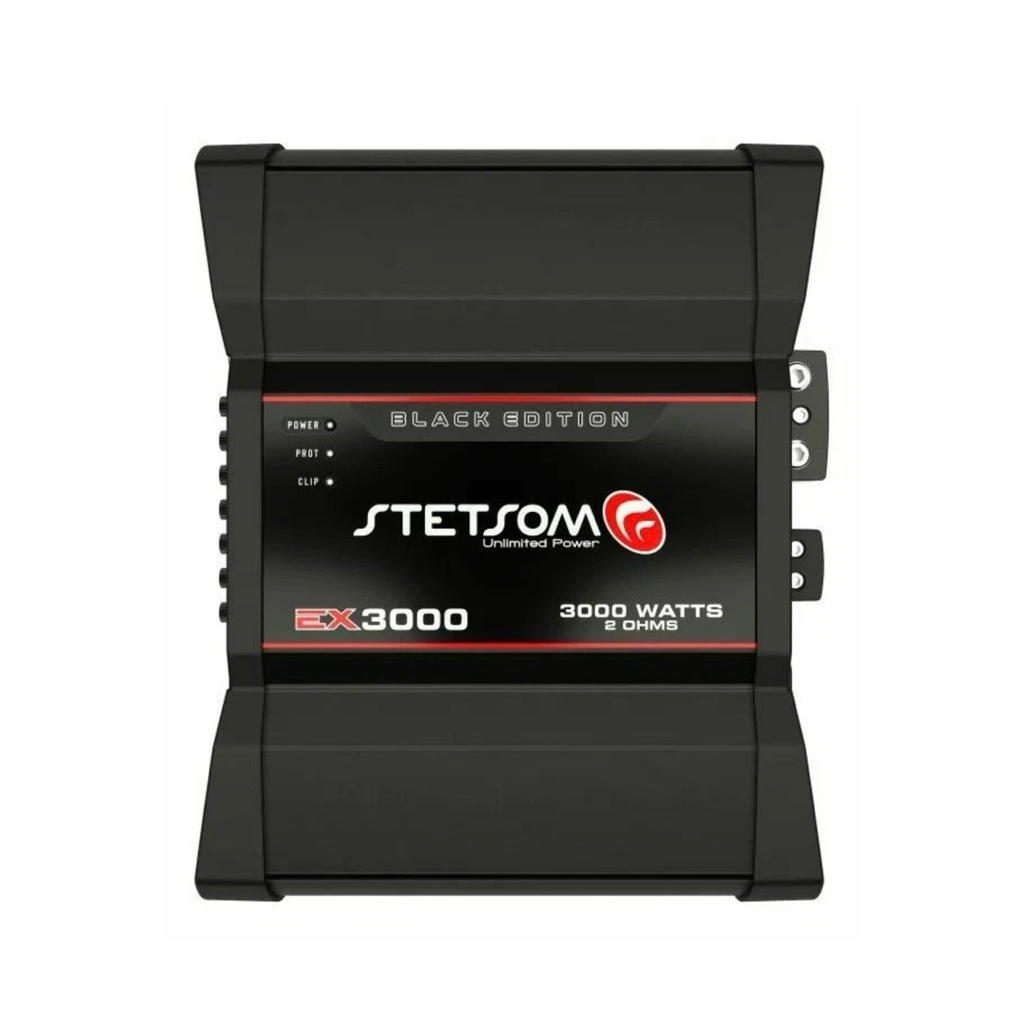 Stetsom **ของแท้** EX3000 Amplifier ( 3000W 2ohm ) Black Edition Full Range Amp สินค้าในไทย พร้อมส่ง