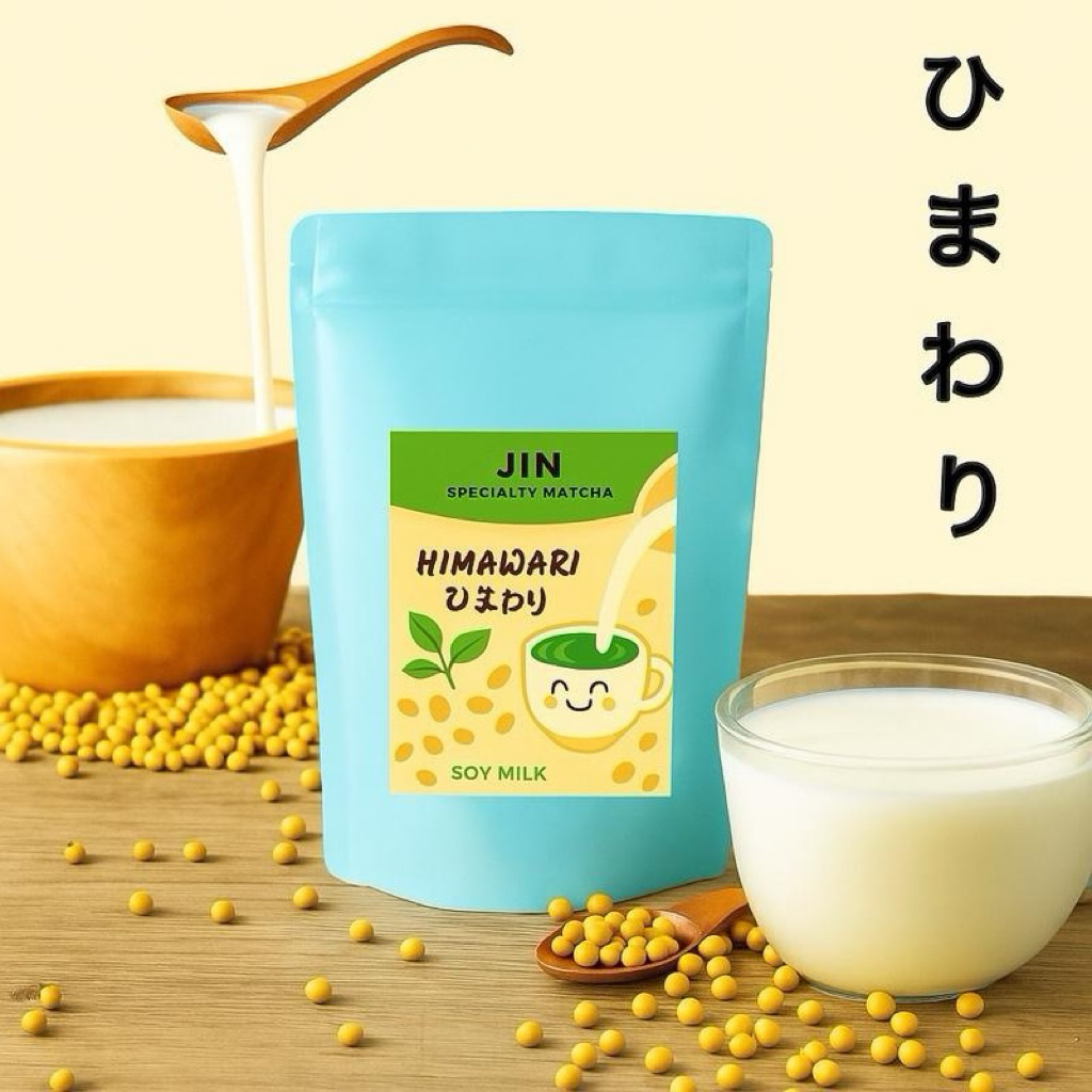 Himawari Matcha by JIN : Taste notes -Soy Milk นมถั่วเหลืองแบบละมุน 20g