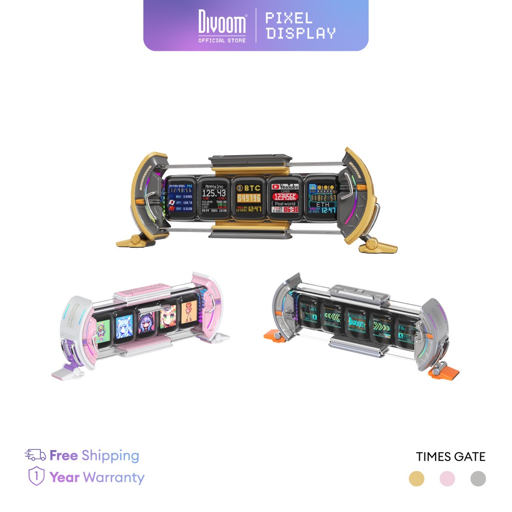 Divoom Times Gate - ตกแต่งโต๊ะคอม