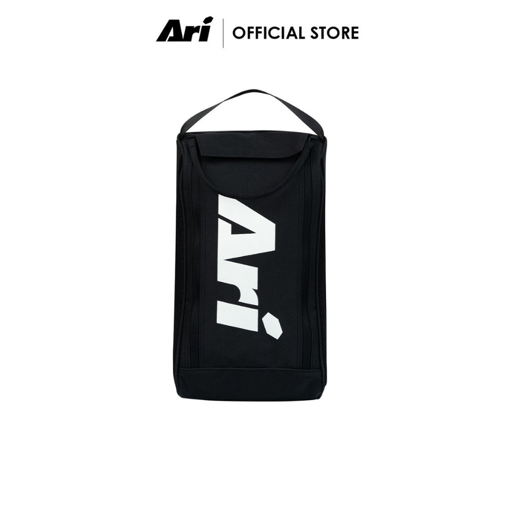 ARI ESSENTIAL SHOE BAG – BLACK (AHW1578-01) กระเป๋ารองเท้า อาริ สีดำ