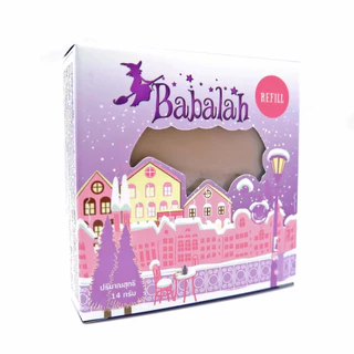 รีฟิลแป้งสูตร1 - ของแท้ มีคิวอาร์โค้ดสแกนได้ทุกกล่อง - Babalah UV2Way SPF20++ (Refill) ขนาด 14กรัม [R-BBL1]