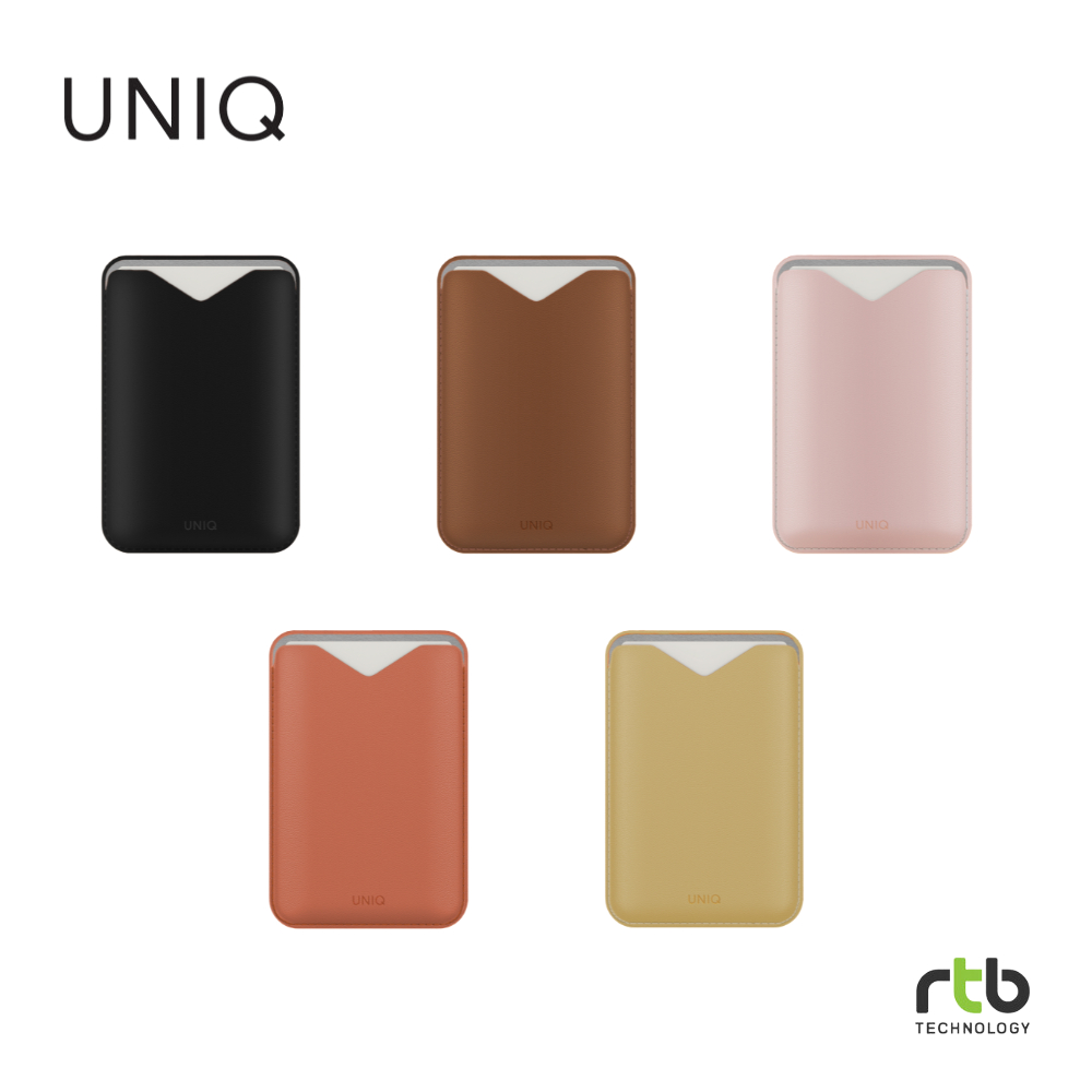 UNIQ Lyden Evo ขาตั้งพร้อมที่ใส่บัตรแบบ 2-in-1 (Magnetic Card Holder with Folding Stand)
