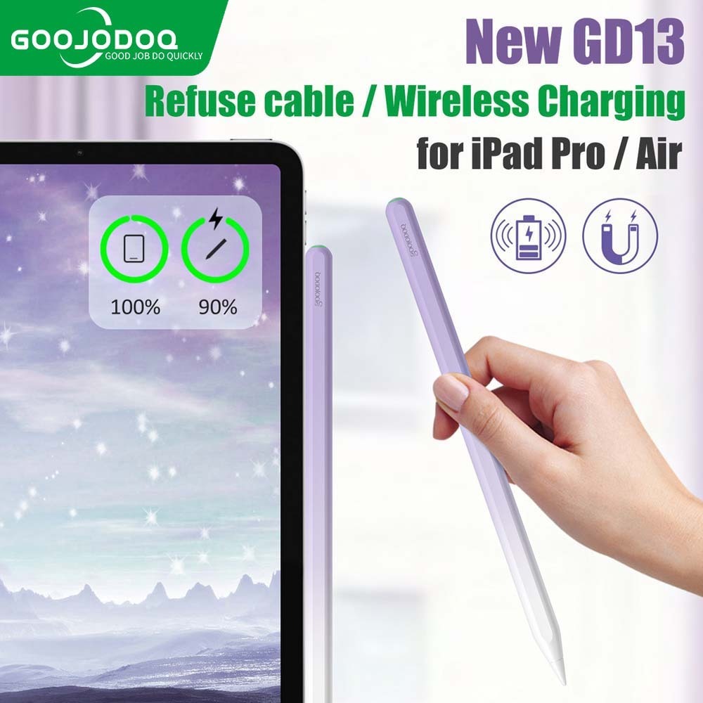 GOOJODOQ GD13 ปากกาสไตลัส สําหรับ iPad Pencil Air 4 5 Pro 11 12.9 2018 2020 2021 Mini 6