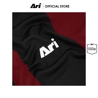 ARI KIDS ADEPT STRIPES TEAM JERSEY - RED/BLACK (AAP2924-05) เสื้อฟุตบอล เด็ก อาริ ADEPT STRIPES สีแดงดำ
