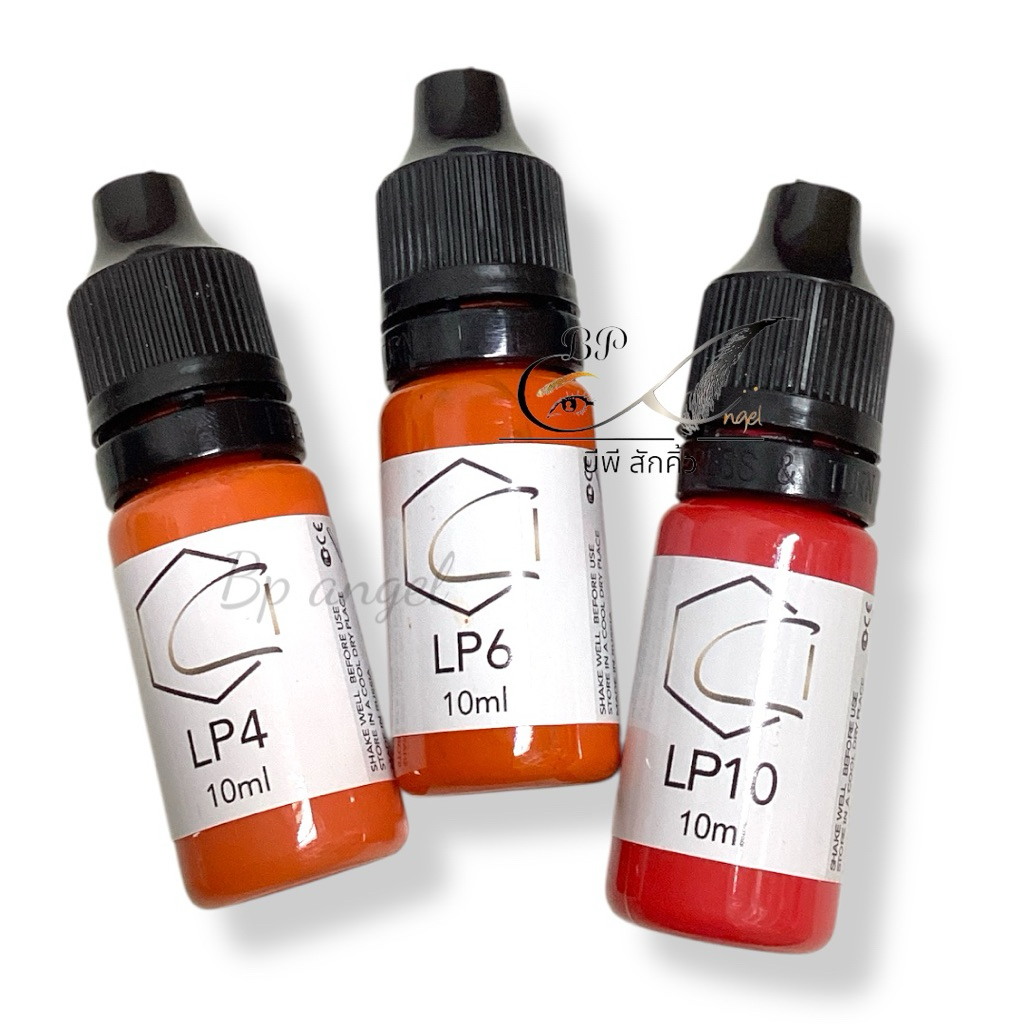 สีLP ติดดี สีน้ำ สำหรับปาก สีปากขนาด10ml. สีรัสเซีย