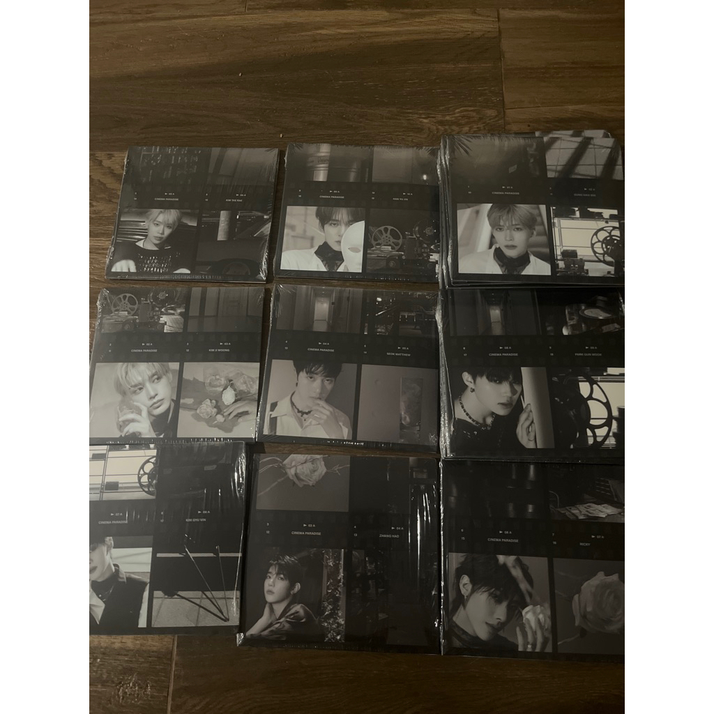 พร้อมส่ง ZEROBASEONE ZB1 เจเบวัน cinema paradise  DIGIPACK VER ไม่แกะซีล