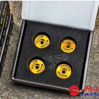 ชุดน็อตครอบชุดสีด้านข้างแฟริ่ง Semspeed 1 ชุด 4 ตัว สำหรับ N…