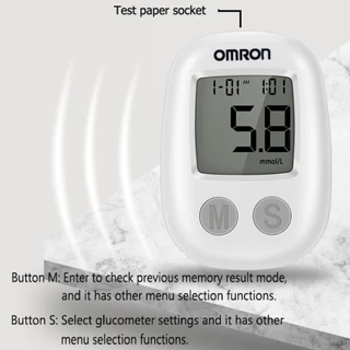 【รับประกัน 5ปี】ตรวจน้ำตาล รุ่น H-606 เครื่องตรวจน้ำตาล เครื่องวัดน้ำตาล Blood Glucose Meter