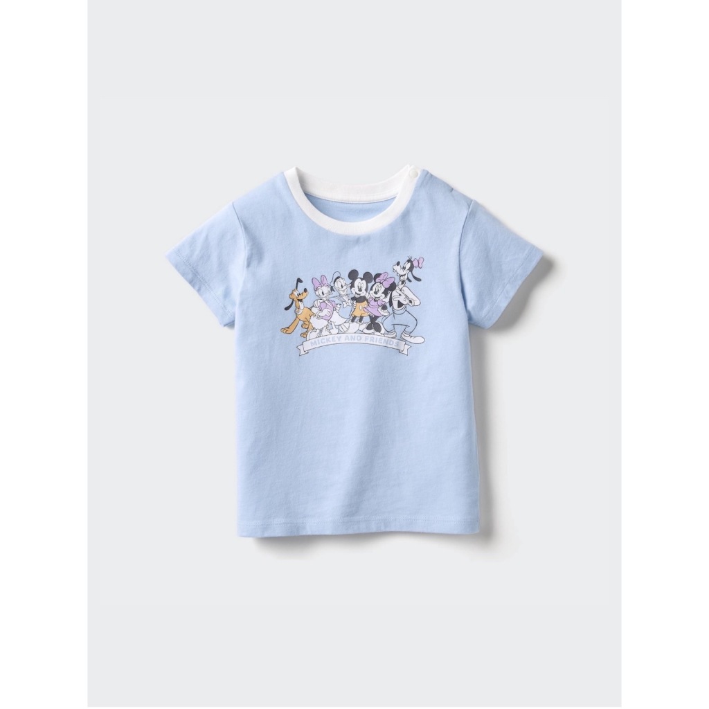 Uniqlo เสื้อยืดแขนสั้น คอกลม UT ไซด์ 110 - 160 ของแท้ ใหม่ พร้อมส่ง