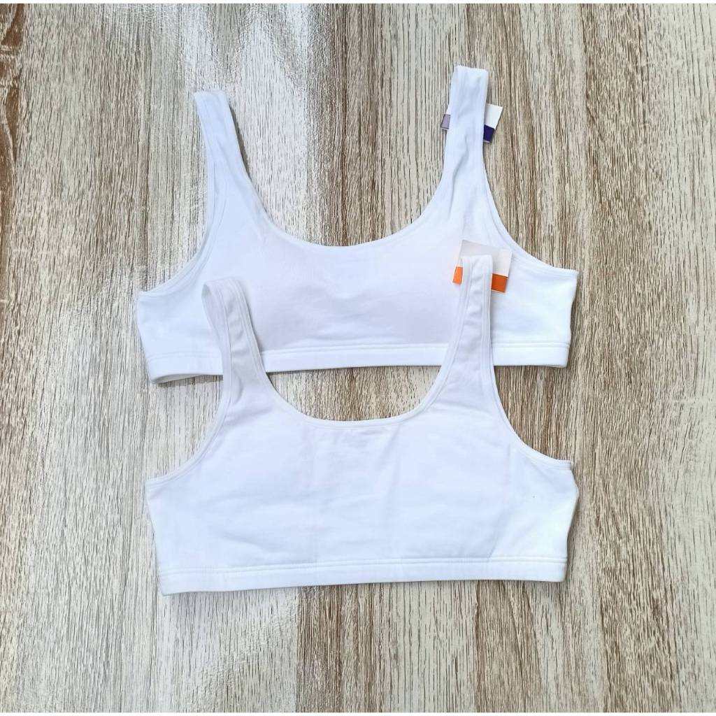 Wacoal Bloom #STEP2   ดีไซน์สปอร์ตแบบสวมหัว ด้านหลังเป็นหลังกล้าม ใส่ง่าย ใส่สบาย