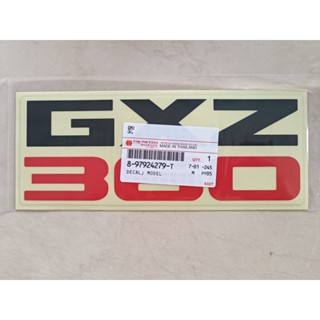 สติกเกอร์ GXZ360 ติดหน้ารถซ้าย ติดข้างประตูซ้าย,ฃขวา แท้ห้าง…