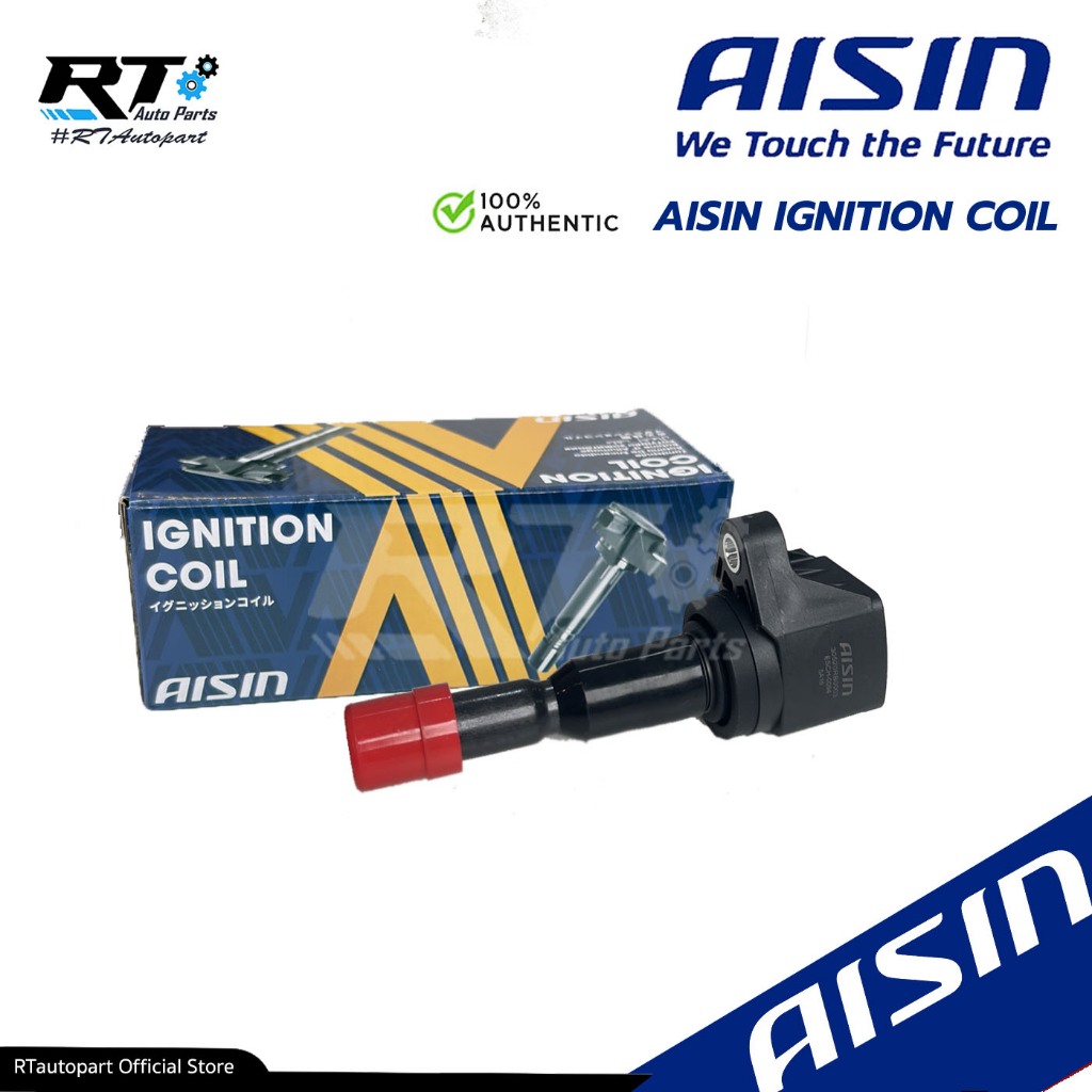 Aisin คอยล์จุดระเบิด Honda City Gm2 Jazz GE ปี08-13 Brio Amaze | ESCH-0094