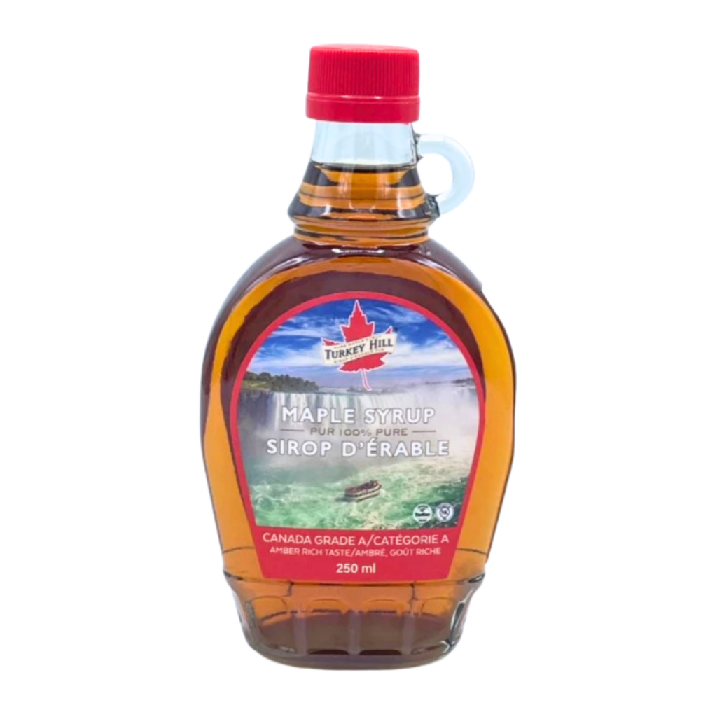 Turkey Hill เทอคีฮิล เมเปิ้ลไซรัป  Maple Syrup Niagara Falls 250ml.