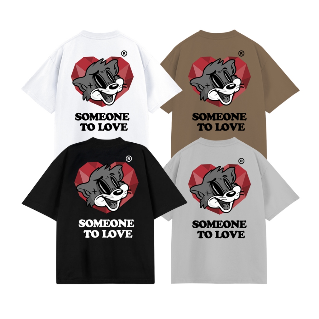 DRACK - CATCHA LOVE เสื้อยืดคอกลม