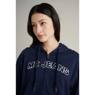 Mc JEANS เสื้อกันหนาว ฮู้ดดี้ Unisex แขนยาว MJHP244