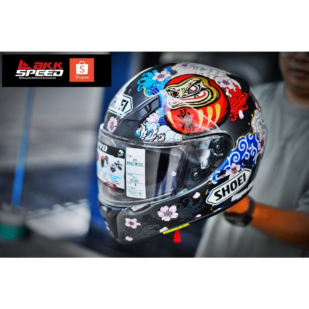 Shoei RYD Marquez Motegi5 (ลอตพิเศษ รอบเดียวเท่านั้น)