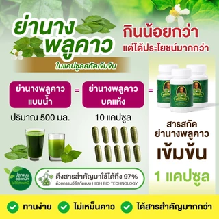 ย่านาง พลูคาว แคปซูลสกัดเข้มข้น ตราแม่บัวแก้ว (โปร 1 กระปุก)