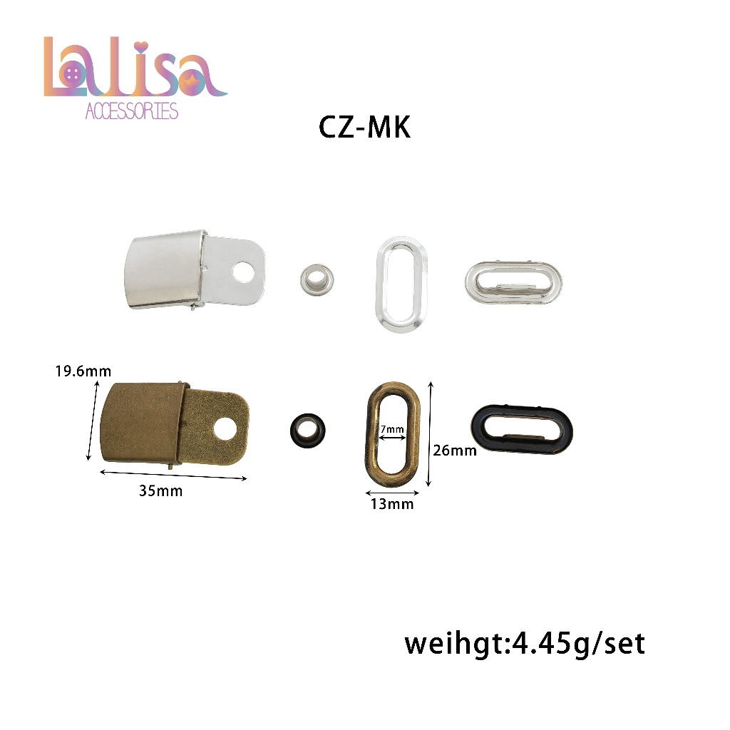 ตัวล็อคปรับไซส์หมวก cap buckle CZ-MK-18mm