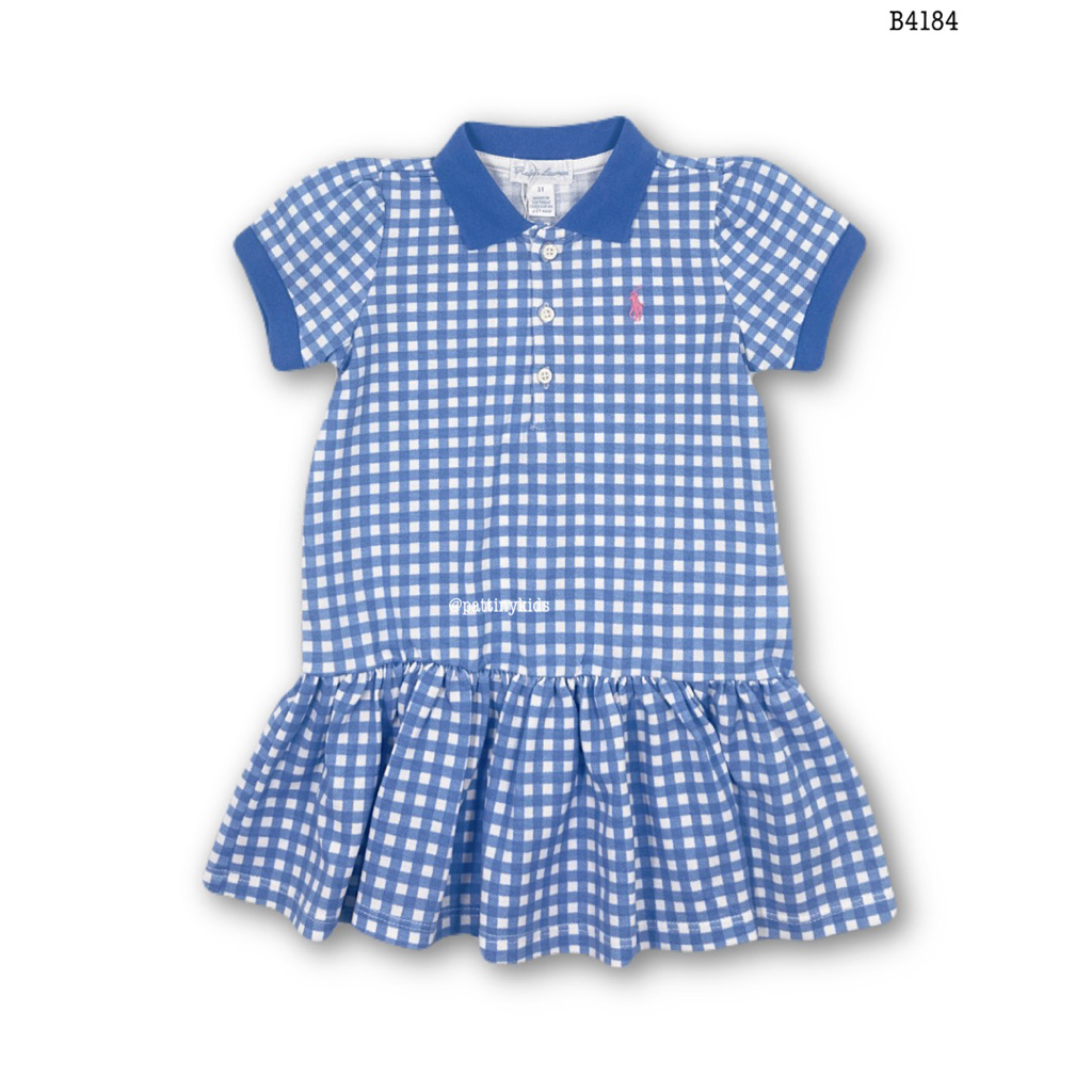 𝐏𝐎𝐋𝐎 𝐑𝐚𝐥𝐩𝐡 𝐋𝐚𝐮𝐫𝐞𝐧(แพทเทินเล็ก +1size) กระโปรงเดรส
