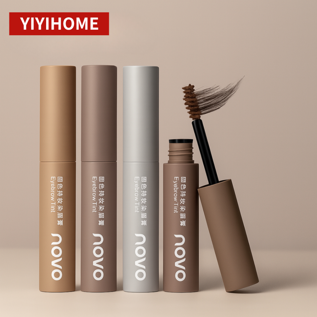 ⚡️พร้อมส่ง⚡️ Novo มาสคาร่าคิ้ว แปรงปัดคิ้ว มาสคาร่าแต่งคิ้ว คิ้วสามมิติ มาสคาร่าสีคิ้ว กันน้ำ ติดทน 