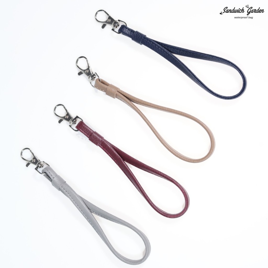 สายคล้องมือ (มี 4 สีให้เลือก) วัสดุหนัง PU อย่างดี แบรนด์ Sandwich Garden