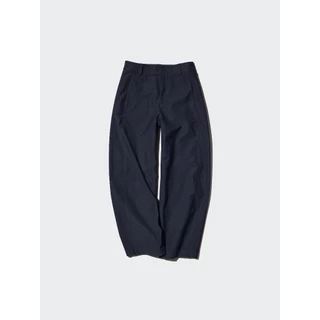 UNIQLO ของแท้ กางเกง ผ้าเจอร์ซี่ ทรงโค้ง (Jersey Barrel)