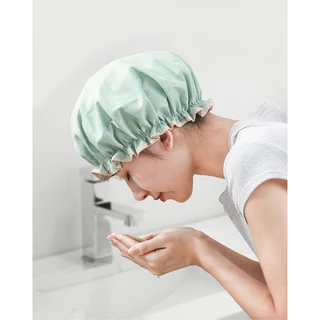 หมวกใส่อาบน้ำ สีพื้น หรูหรา หมวกคลุมผมอาบน้ำ กันน้ำ ราคาถูกมาก