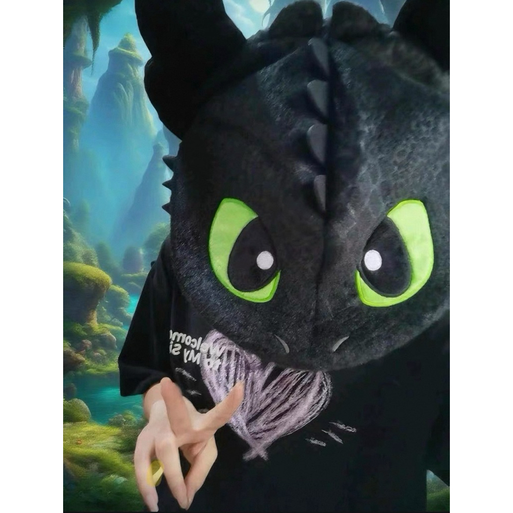 หมวก เขี้ยวกุด toothless how to train your dragon รูปที่ 6