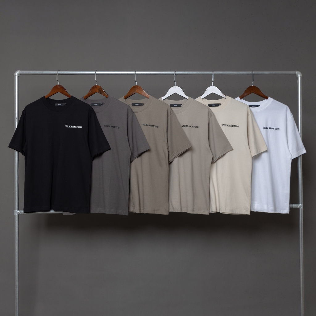 เสื้อ Oversize แขนสั้น Logo ซิลิโคน | Velika Logo Oversize T-Shirt