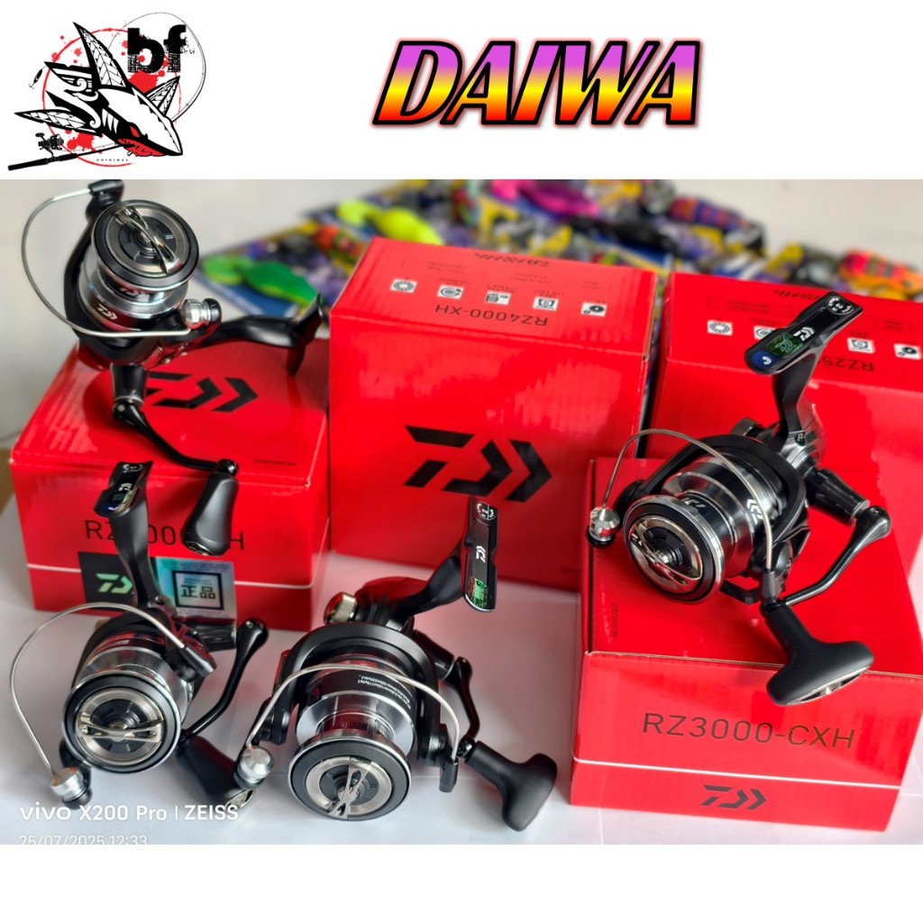 รอกตกปลา รอกสปินนิ่งไดว่า DAIWA RZ ระบบเฟืองรุ่นใหม่​ คุณภาพแข็งแรงทนทาน