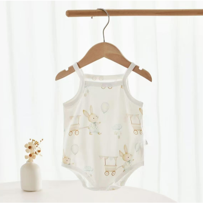 100% ใหม่ Baby Girl Suspsend Jumpsuit รูปที่ 3