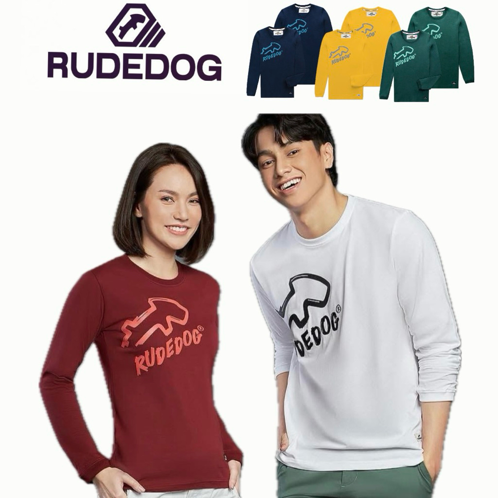 Rudedog เสื้อแขนยาวRudedogของแท้ รุ่นBlacksplash