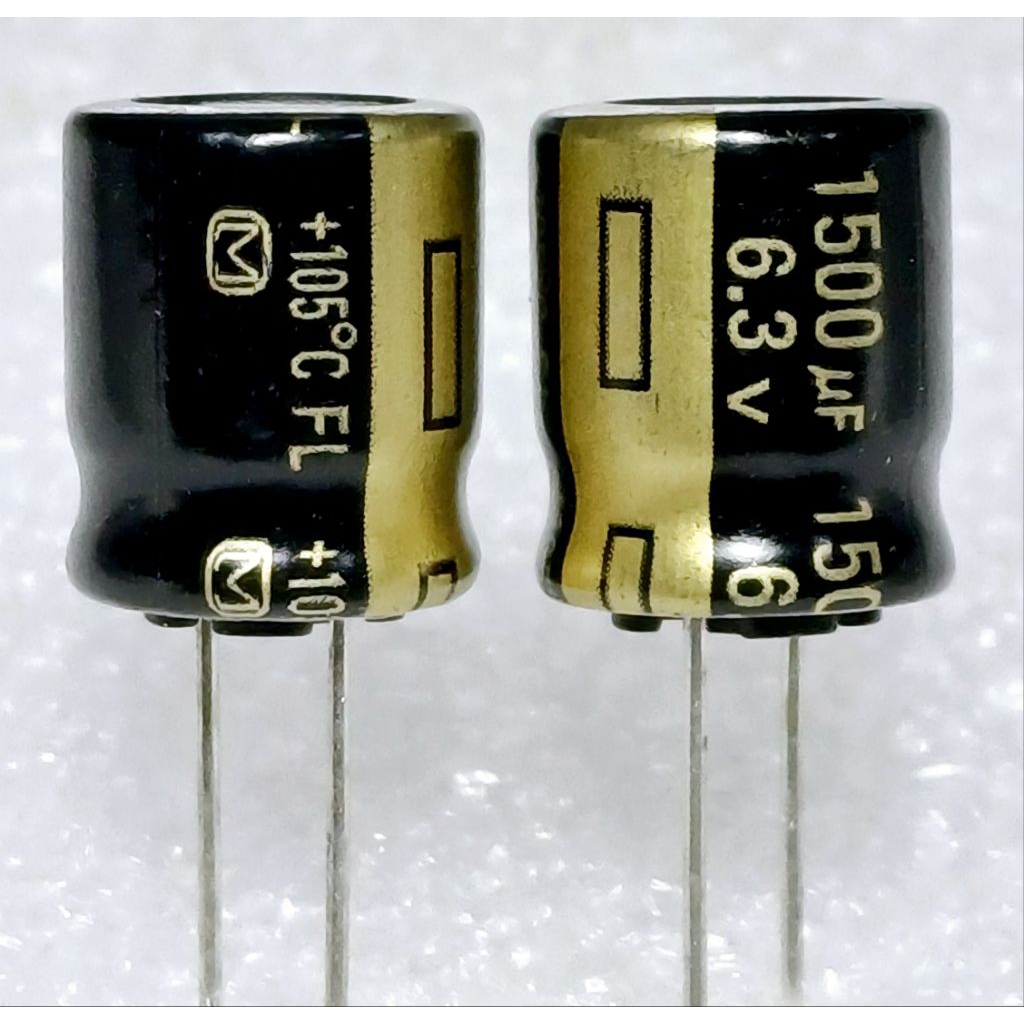 Panasonic FL 1500uf 6.3v Capacitor ตัวเก็บประจุ คาปาซิเตอร์ – โปรปัง