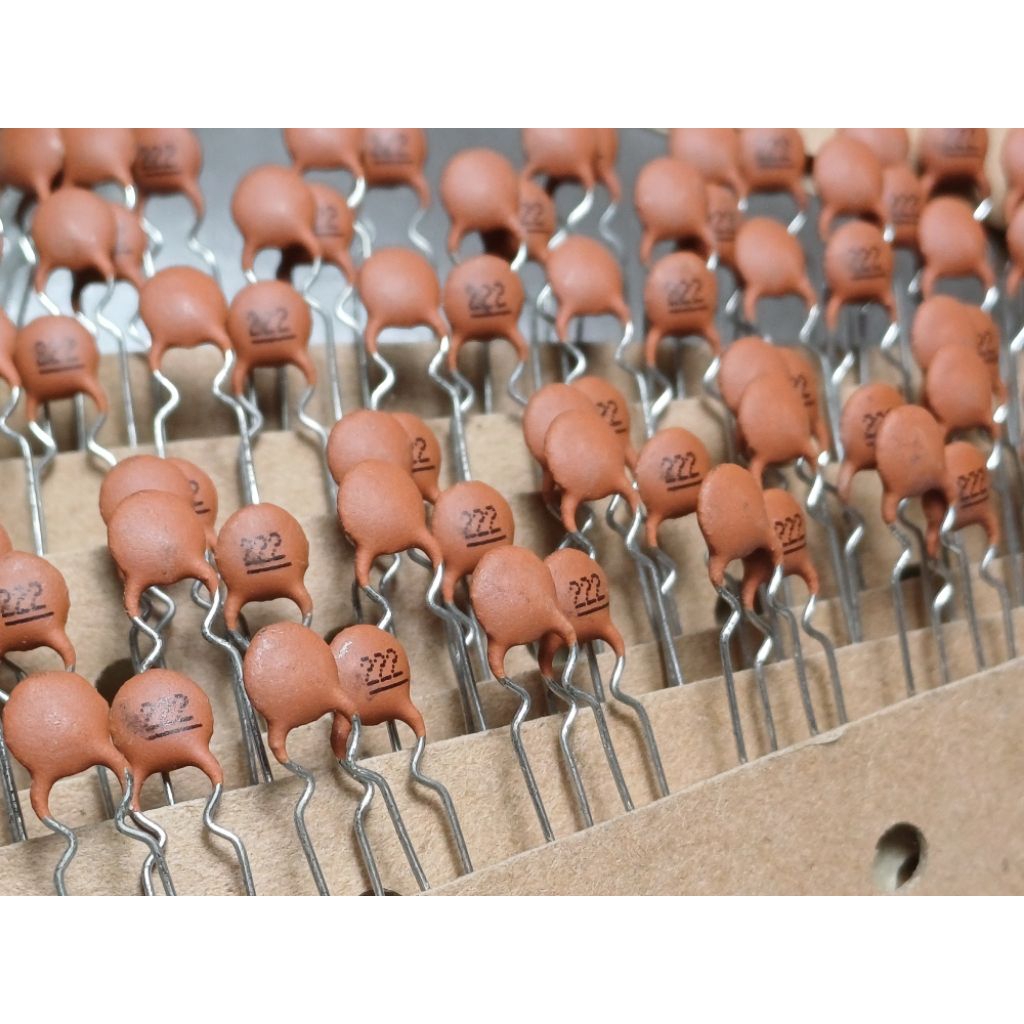 (ราคา 10ตัว) 0.0022uf 222 22nf 100v Ceramic Capacitor ตัวเก็บประจุ ชนิด เซรามิค