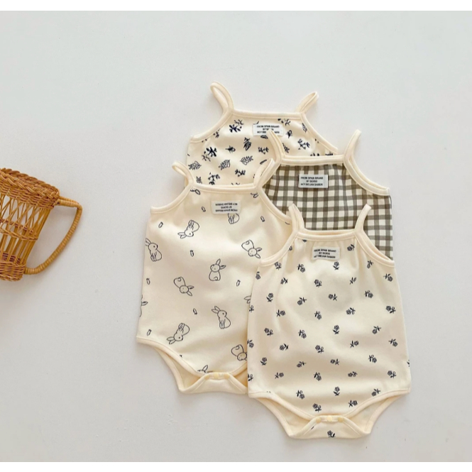 100% ใหม่ Baby Girl Suspsend Jumpsuit รูปที่ 4