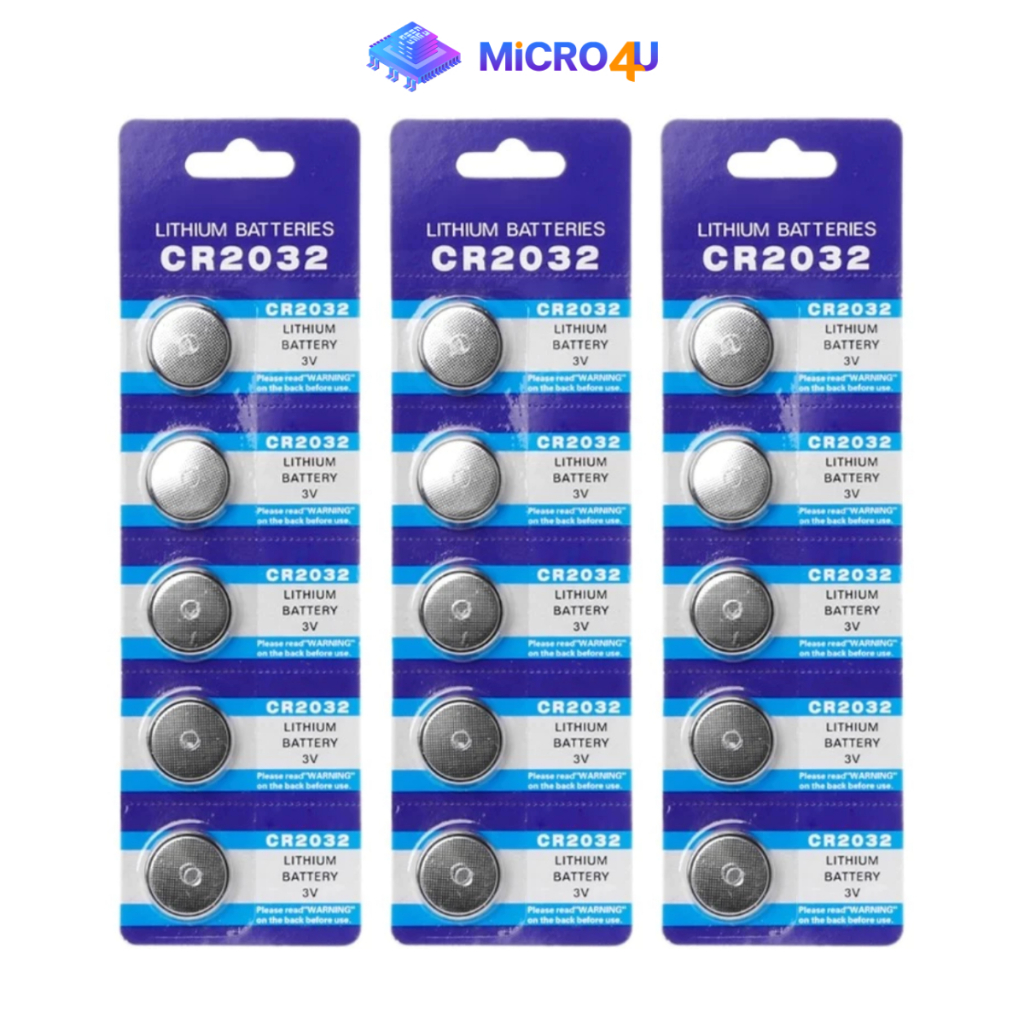 ถ่าน BIOS CR2032 Battery 3V แบตเตอรี่ลิเธียม ถ่านเมนบอร์ด Mainboard CMOS