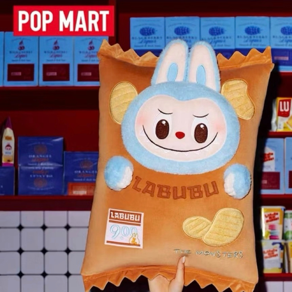 (พร้อมส่งจากไทย) The monsters Wacky Mart Series Pillow หมอน Labubu คอลใหม่