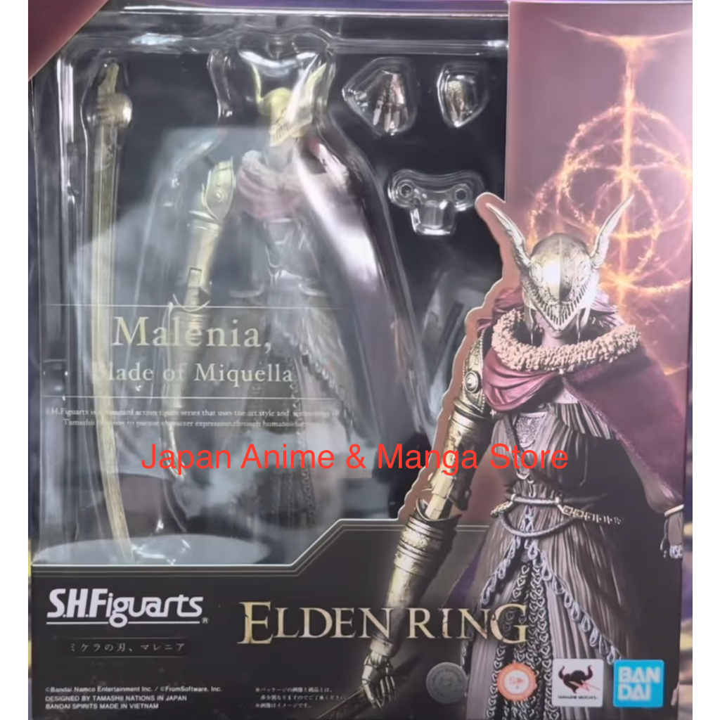 Bandai SHFiguarts ELDEN RING Malenia, Blade of Miquella Action Figure Japan Marika Melina Ranni
