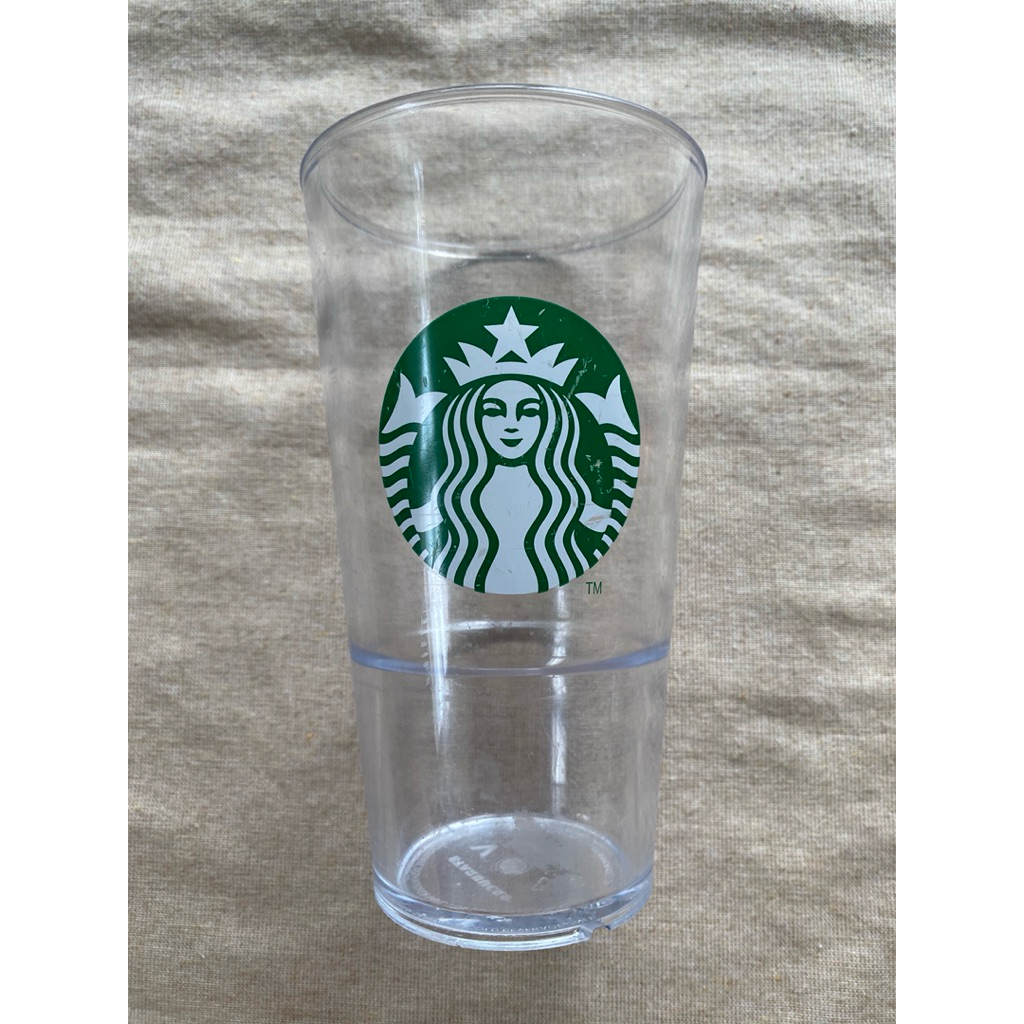 used แก้วอะคริลิค ไซร์ใหญ่            Starbucks แท้ used   venti 20 ออนซ์