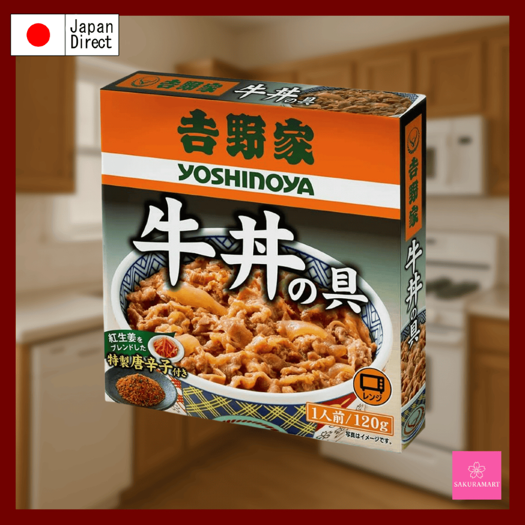 Yoshinoya Retort Gyudon Topping – Japanese Beef Bowl Base