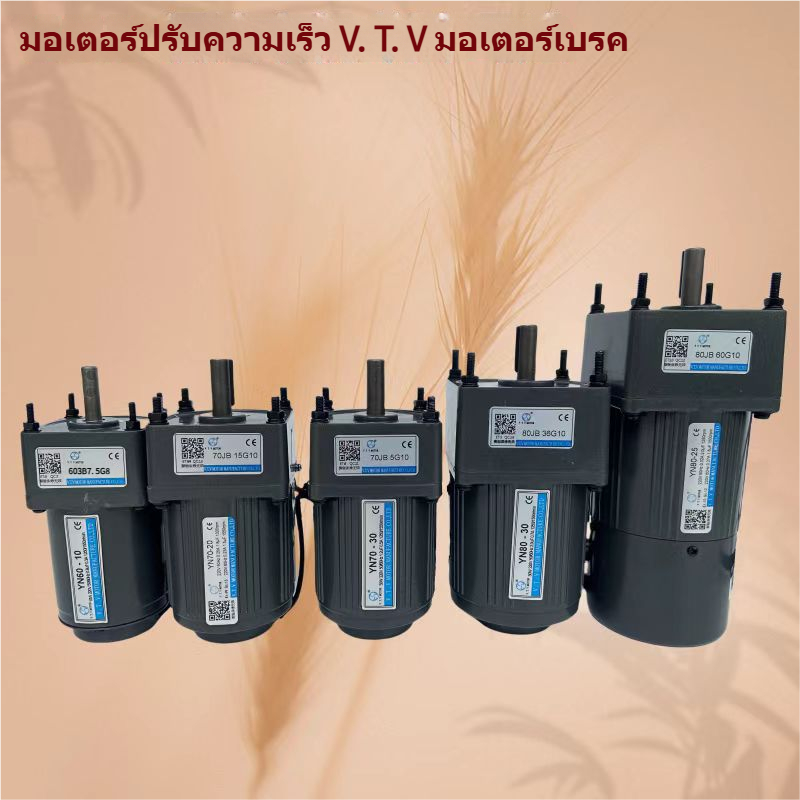 มอเตอร์ปรับความเร็ว VTV ของ Weitewei รุ่น  YN80-25  90 120 YN100-