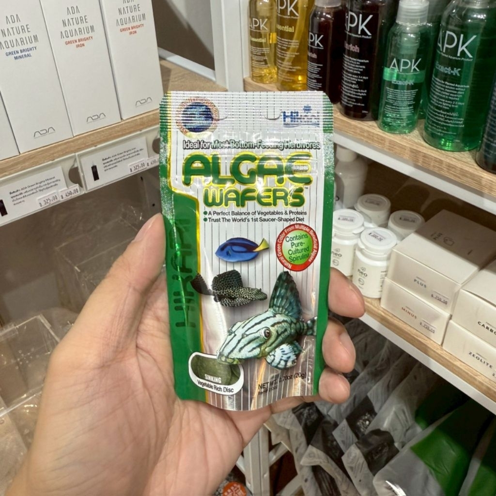 Hikari Algae Wafers อาหารปลากินตะไคร่