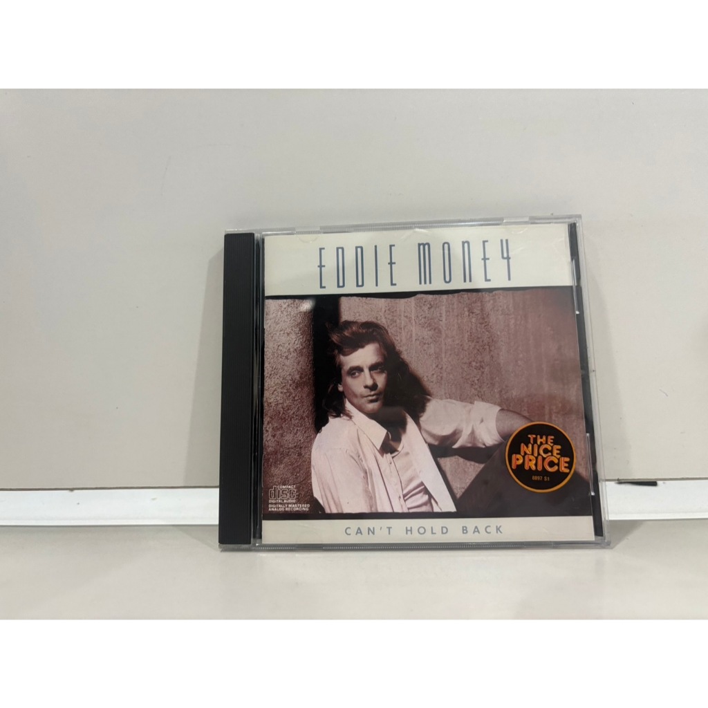 1 CD  MUSIC  ซีดีเพลงสากล    EDDIE MONEY-CAN'T HOLD BACK    (G9E51)