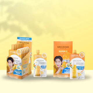 ศรีจันทร์ [ยกกล่อง/6ซอง]เจลครีม/เซรั่ม/น้ำตบ/แบริเออร์บูสต์ Srichand Moisture/Super C/ฺBarrier Boost มี 12 สูตร