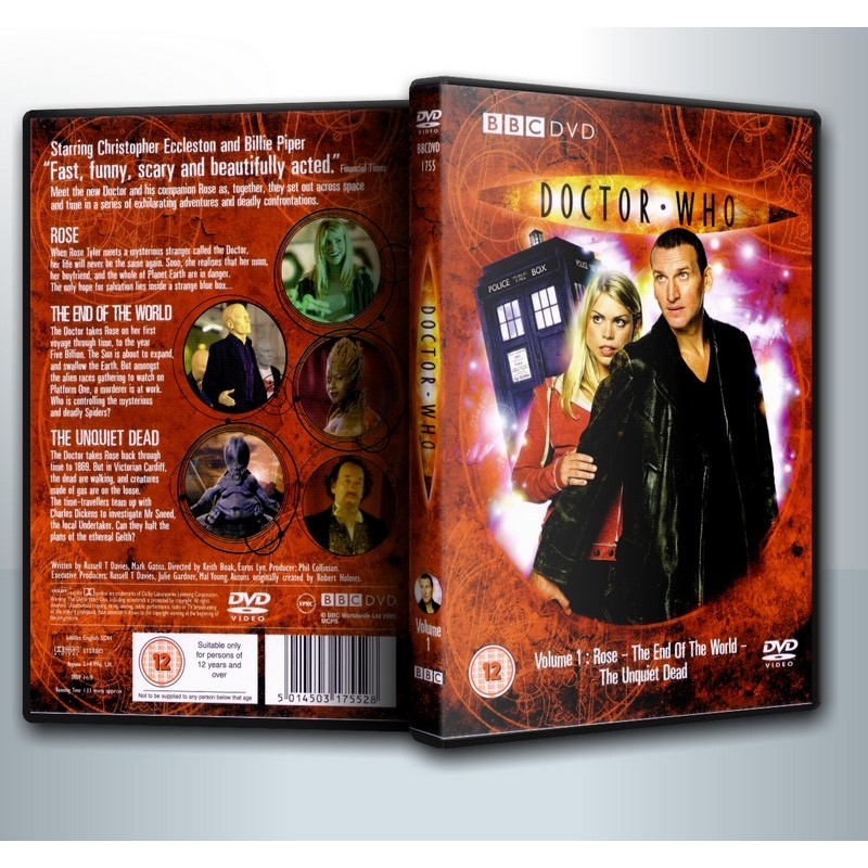 [ DVD Series มีปก+สกรีนแผ่น ] Doctor Who Season 1 - 8 ข้ามเวลากู้โลก ปี 1 - 8