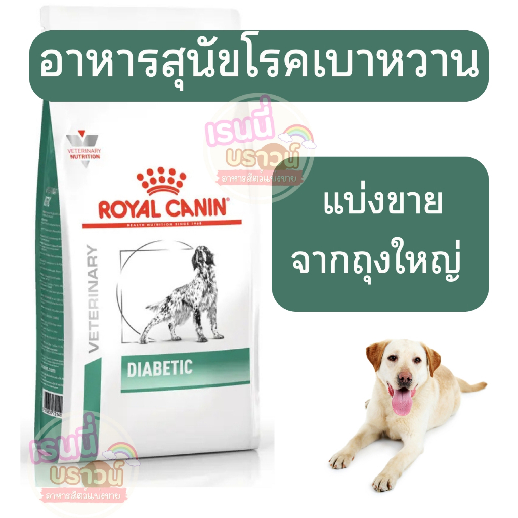 ส่งด่วนมาก+ผ่อนได้⚡️[[หมาโรคเบาหวาน]] ((แบ่งขาย)) Royal canin Diabetic dog อาหารสุนัขโรคเบาหวาน