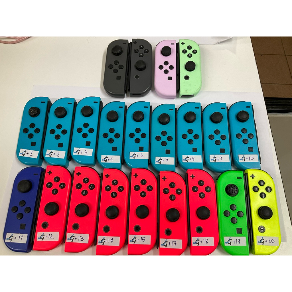 Joycon Nintendo Switch แท้ Nintendo ของแท้จากญี่ปุ่น joy con จอย คอน สำหรับ เครื่อง รุ่นแรก และ oled มือสอง